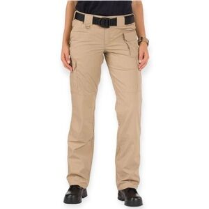 5.11 Tactical 8 Women's Taclite Pro Cargo Pants Rip Stop Style 64360 Beige Tan